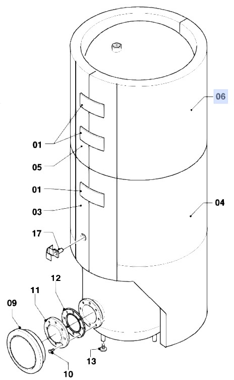 Bild von Vaillant Isolierung, links-Mitte, RL 500