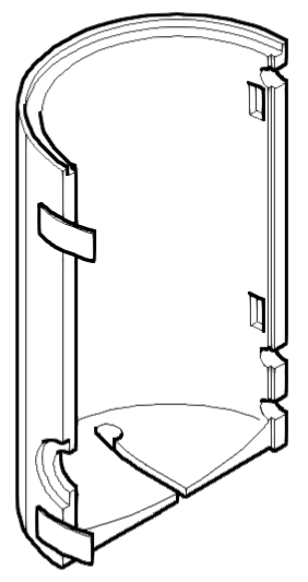 Bild von Vaillant Isolierung, links-unten RL 400/500