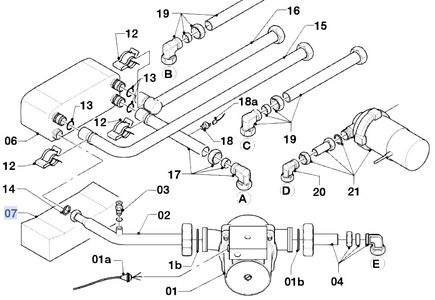 Bild von Vaillant VIH K 300 (R1, R2) Isolierung unter SWT