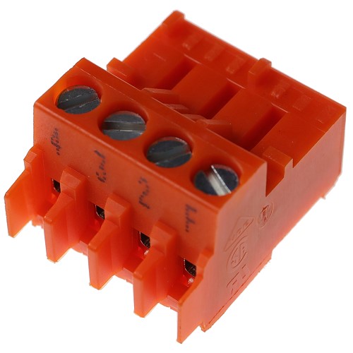 Bild von Stecker Pumpe 4-polig orange Rast 5