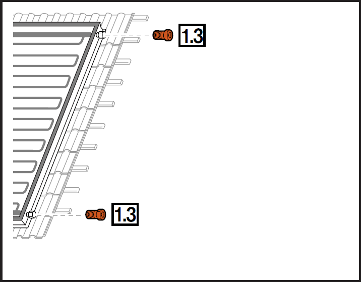 Bild von Kollektoranschluss-Set WKASol F2 1.3.1 