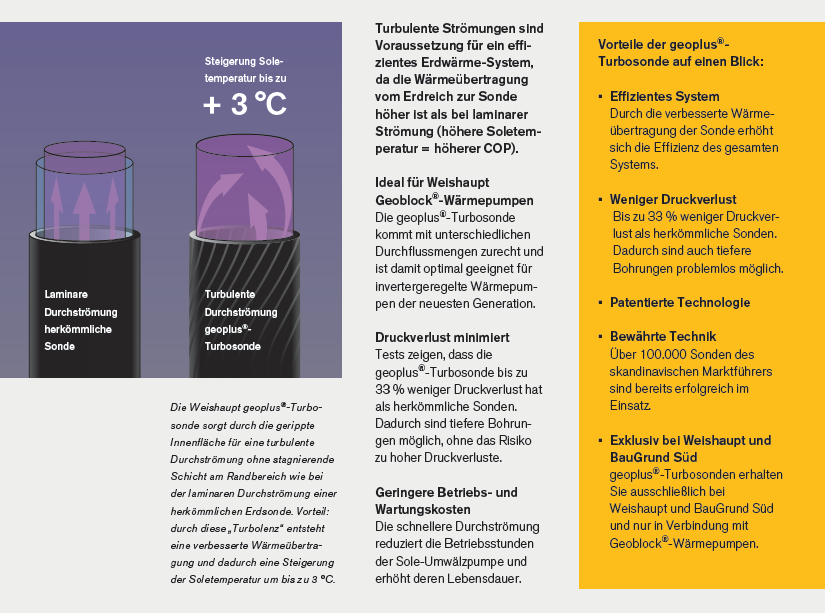 Turbosonde für Weishaupt Geoblock