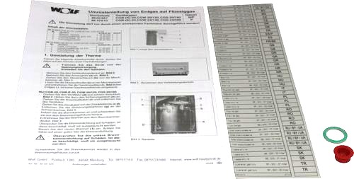 Bild von Umrüstsatz Erdgas E/LL > FLG für CGB/CGW/CGS-24