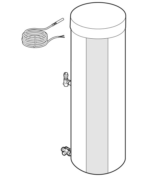 Bild von Paket WAS 140 Tower-Eco Trinkwasserspeicher für WTC-GW-B