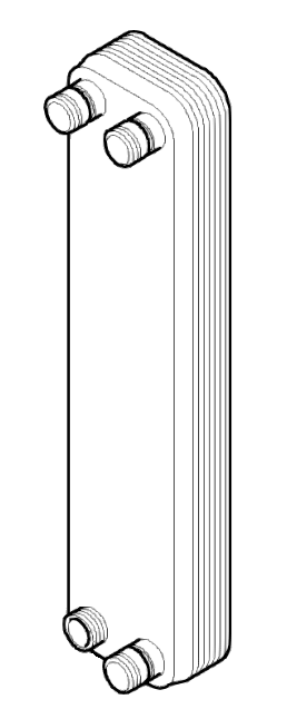 Bild von Vaillant Kondensator SWEP B25-20