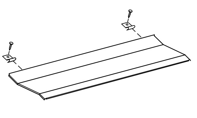 Bild von Firstblech Typ V für WTS-F1