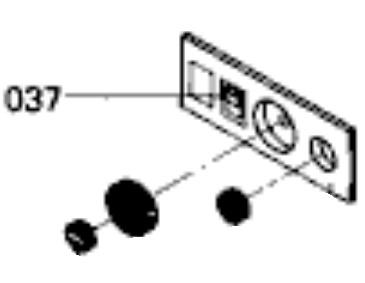 Bild von Wippentaster 2-polig (TÜV)