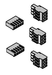 Bild von Steckersatz KSK Kleinspannung VL3C VH3