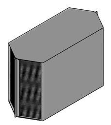 Bild von Gegenstrom-Wärmetauscher VV 200-D (B)
