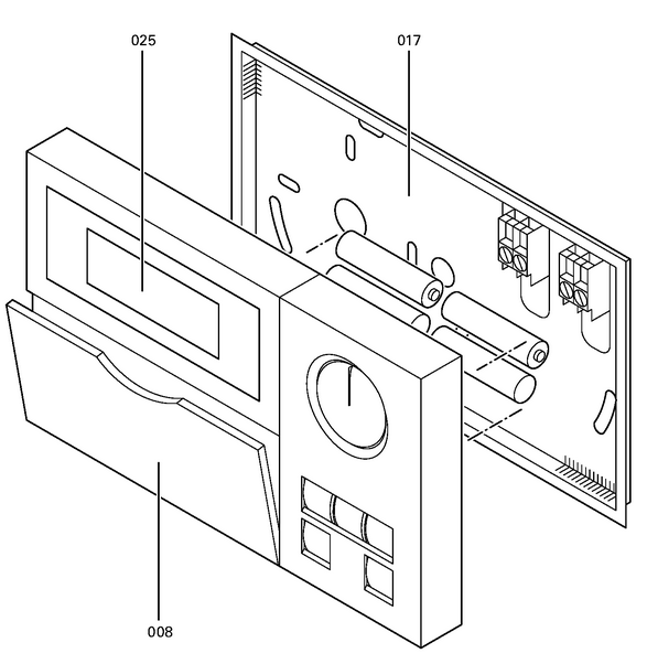 Bild von Wandsockel Vitotrol 300