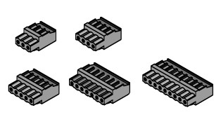 Bild von Set Steckklemmen HK1S, HK3S, MW1S, MW2S