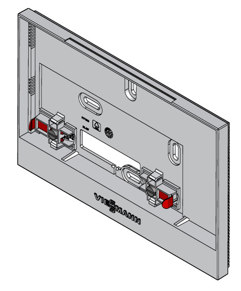 Bild von Wandmontagesockel für Viessmann Vitotrol 200 A