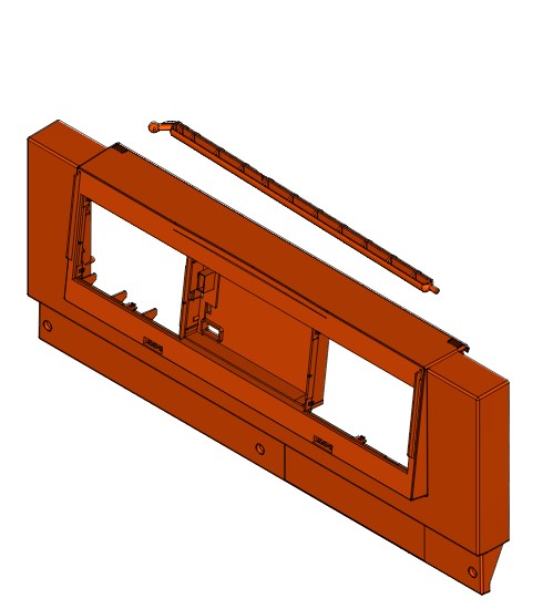 Bild von Gehäusevorderteil Vitotronic 300