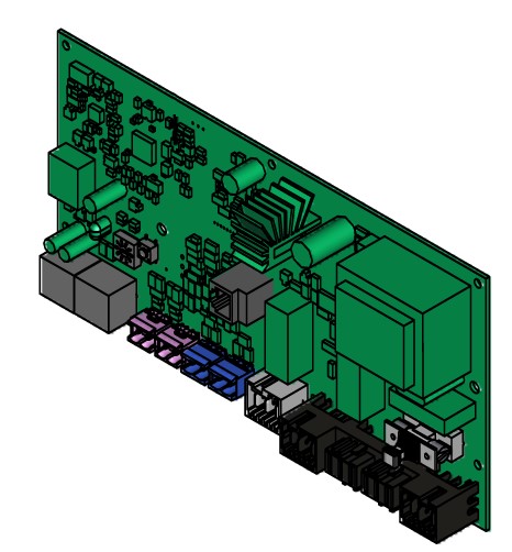 Bild von Leiterplatte IU201-A10 LON I/O-Erweiterung