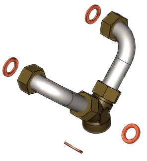 Bild von Gasverteilung Zylinderbrenner 75/80kW