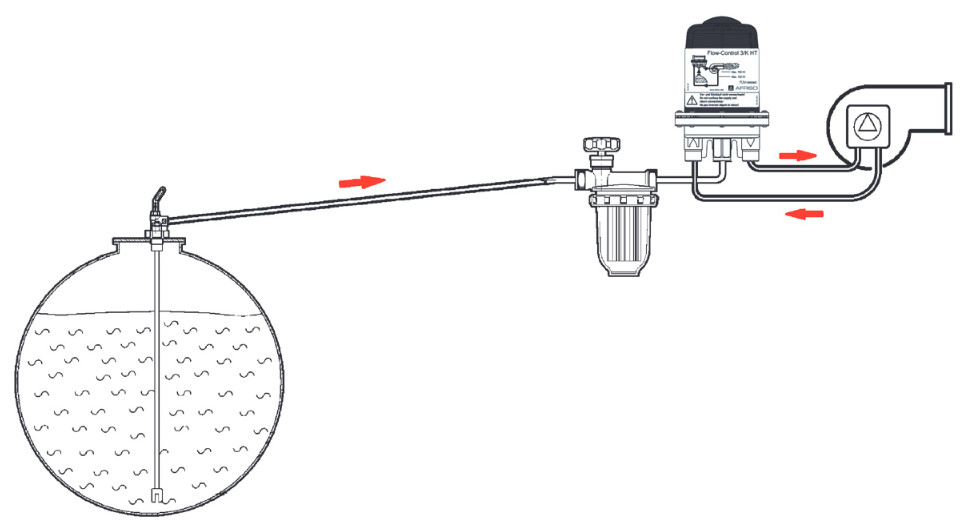 Filter V500 Si G3/8 Einstrang Ölfilter 493370  Loebbeshop Heizung und Ersatzteile  online einkaufen