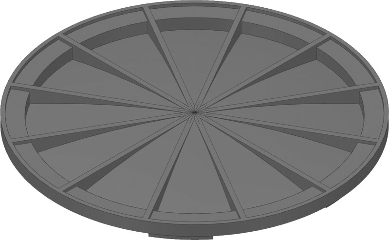 Bild von Verteilerdeckel rund