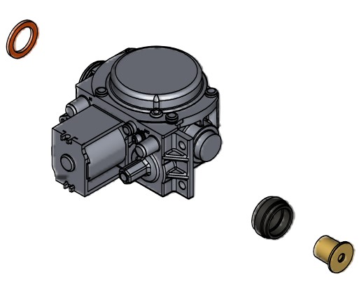 Bild von Gasventil GB-ND 055 E01-DG 19/26kW G20