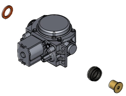 Bild von Gasventil GB-ND 055 E01-DG 30/35kW G20