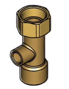 Bild von Manometer-Anschluss