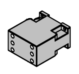 Bild von Leistungsschütz 3-polig K3-40A00 230V