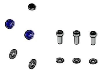 Bild von Schraubenset Hydroblock