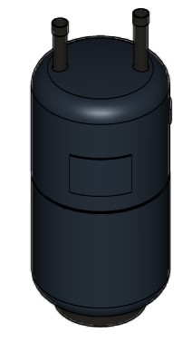 Kältemittelsammler für Vitocal 2xx-S Außeneinheiten