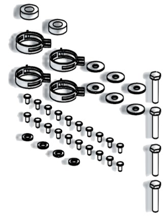 Bild von Verbindungselemente Vitocal 300-A und 350-A