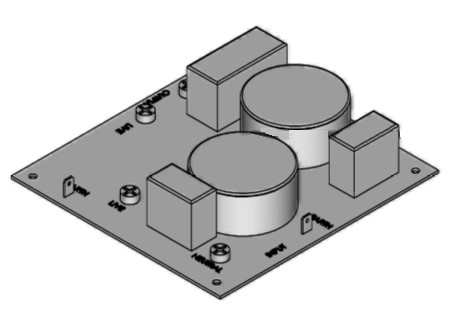 Bild von Leiterplatte Netzfilter