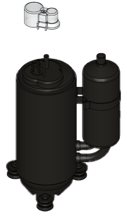Bild von Verdichter 400V für Ausseneinheiten 10-16kW