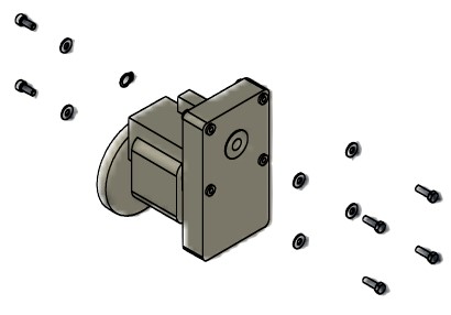 Bild von Getriebemotor 5,0U CCW DAG-6502PEF-5A