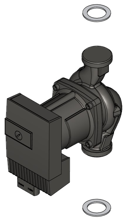 Bild von Hocheffizienz Umwälzpumpe 3-11m Vitocal