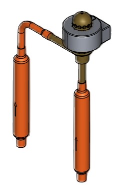 Bild von Elektronisches Expansionsventil EEV OU12 4-5HP DCI