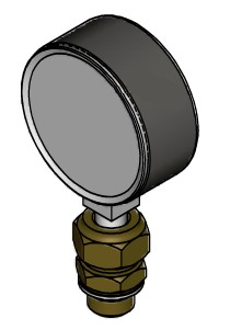 Bild von Manometer für Hydraulikset