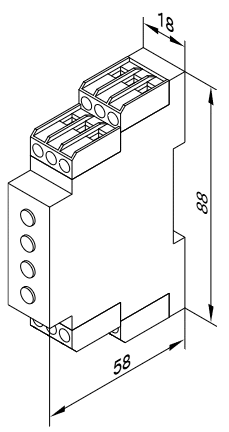 Bild von Leistungsrelais für Hutschiene