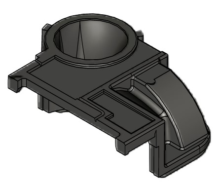 Bild von Gehäuse oben Ventilator 220