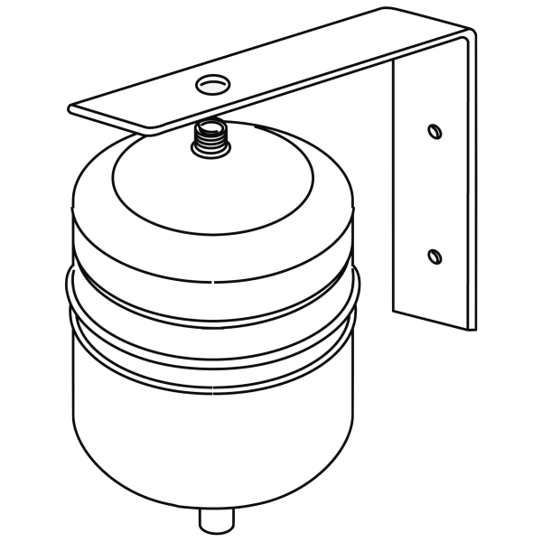 Bild von Expansionsgefäß WHI expan 12 #2 weiß R3/4 AG