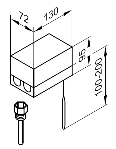 Bild von Temperaturregler 30-80º C. Maxbegrenzer