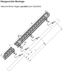 Bild von 2x Befestigungssystem Sparrenhaken waagerecht mit Konterlattung für Vitosol 200-T