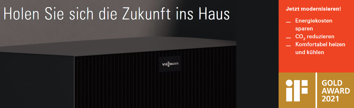 Modernisieren mit Viessmann Wärmepumpen