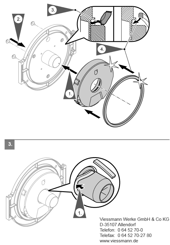 Bild von Wärmedämmblock unten D=322 mm