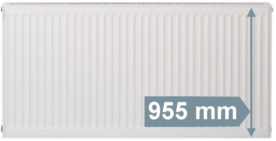 Bild von Austauschheizkörper Typ 21 Höhe:955mm