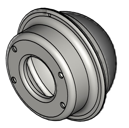 Bild von Flammkörper Ø 95 mm CU3A 13/19kW