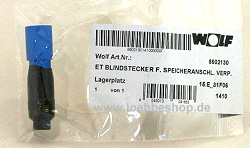 Bild von Blindstecker für Speicheranschluss
