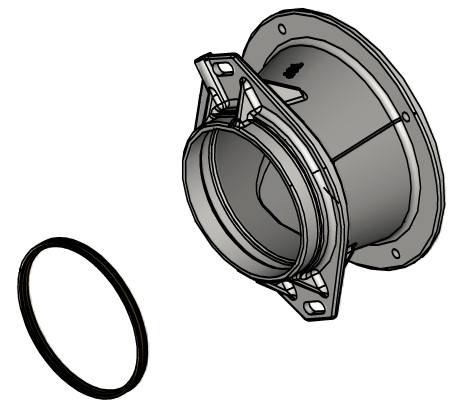 Bild von Abgasanschluss Ø130 mm