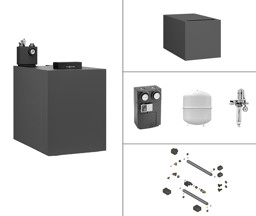 Bild von Paket Vitoladens 300-C 24kW 2-stufig mit Vitocell 300-H EHAA 160 Liter