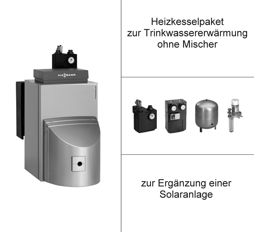 Bild von Paket Vitorondens 200-T 27 kW ohne Mischer