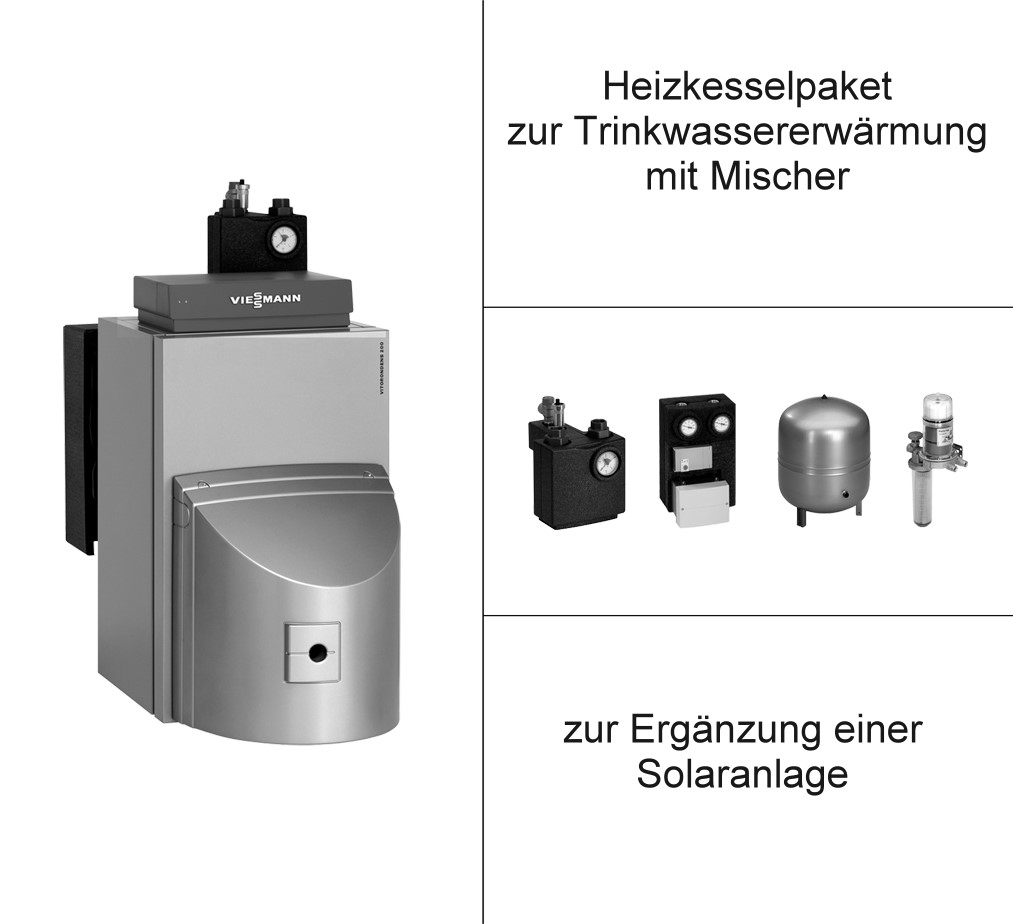 Bild von Paket Vitorondens 200-T 27 kW mit Mischer