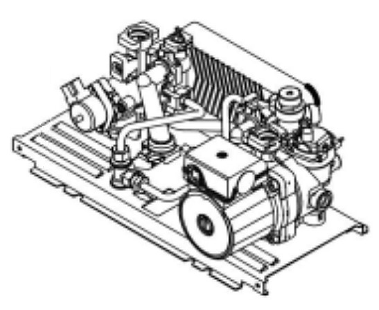 Bild von Hydraulik Kombi 30kW WH1B