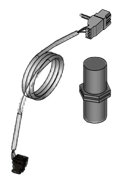 Bild von Pelletsensor mit Anschlussleitung VL3C